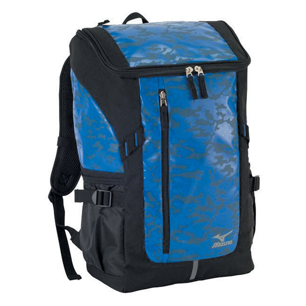 Bolsa Mizuno Budo Back Pack Camo Hombre Azules España WBEN-67148